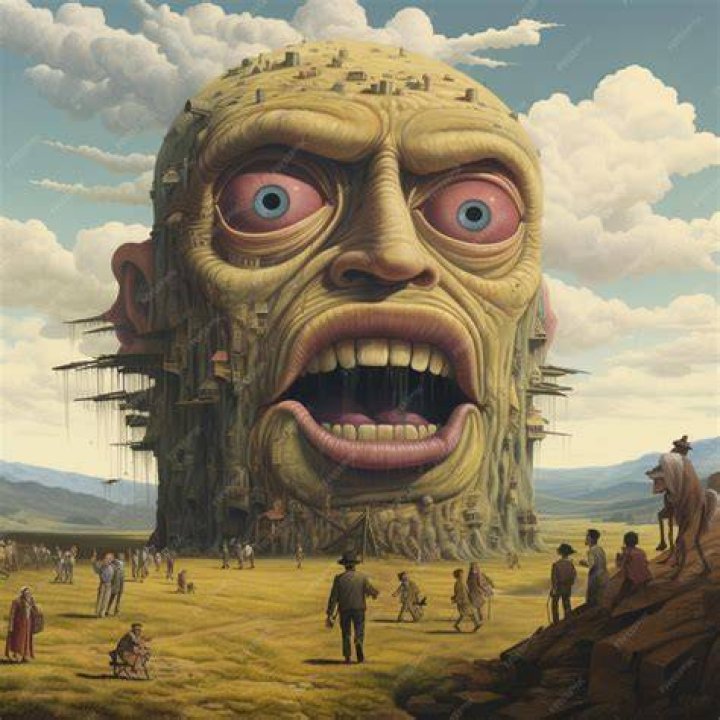 A Giant Face on a Cliff was accidentally discovered by a man Fact Leaks