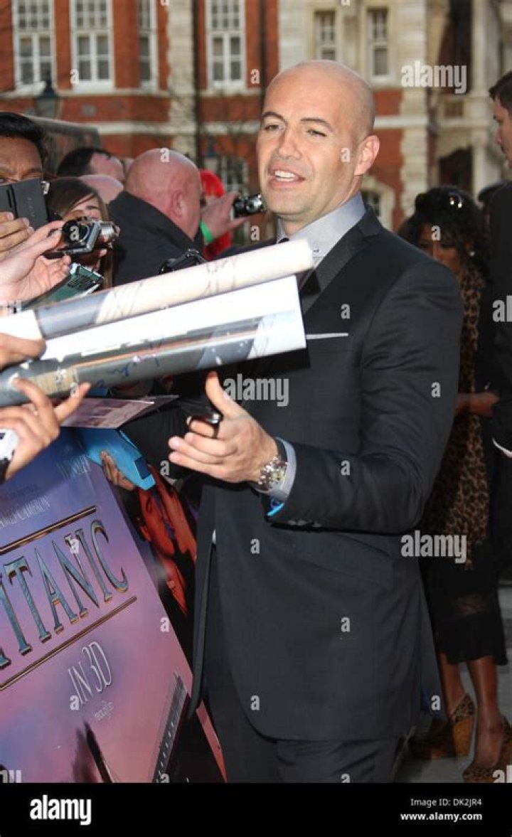 Billy Zane Titanic 3D World Premiere held at the Royal Albert Hall