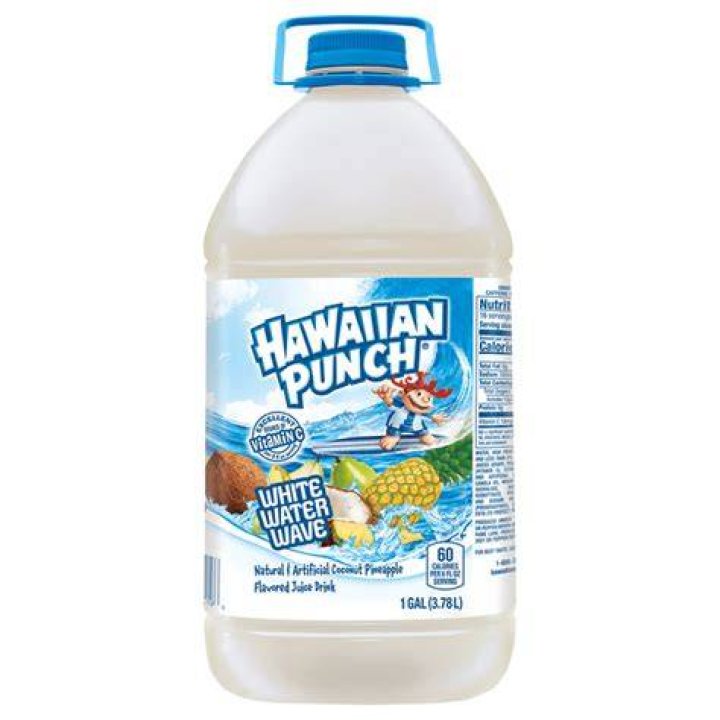 Hawaiian Punch Whitewater Wave, Juice Drink, 1 gal bottle