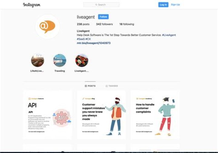 Instagram LiveAgent