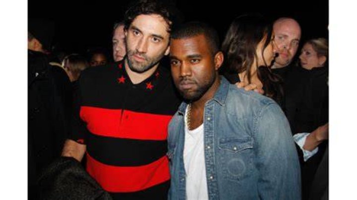 Riccardo Tisci And Kanye West