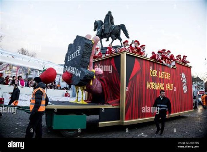 Rosenmontagszug 2024 K&ouml;ln Die Persiflagewagen in diesem Jahr