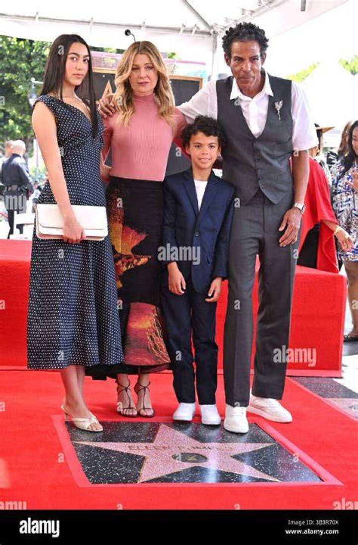 Stella Luna Pompeo Ivery and Lou Sulola Samuel arriving to "America's