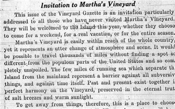 The Vineyard Gazette Martha's Vineyard News A Tale of Two Dershes