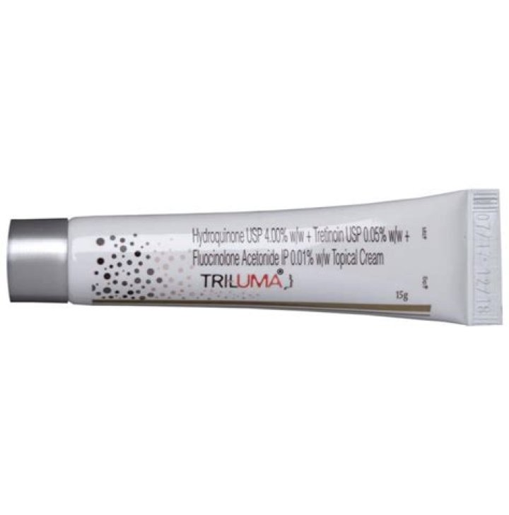 TriLuma&reg; Cream [Hydroquinone 4 + Tretinoin 0.05 + Fluocinolone 0.01