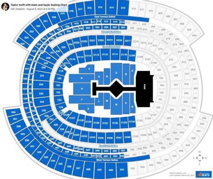 Unlock The Secrets Of The Sofi Taylor Swift Seating Chart
