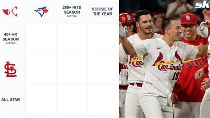 Which Cardinals players have a 40+ HR season? MLB Immaculate Grid Answers September 24